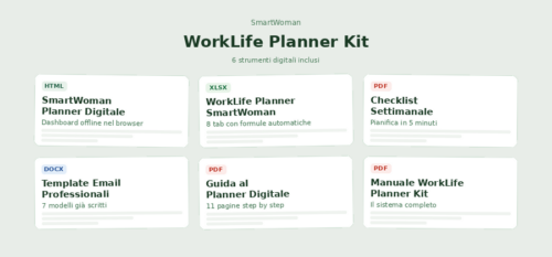 WorkLife Planner Kit