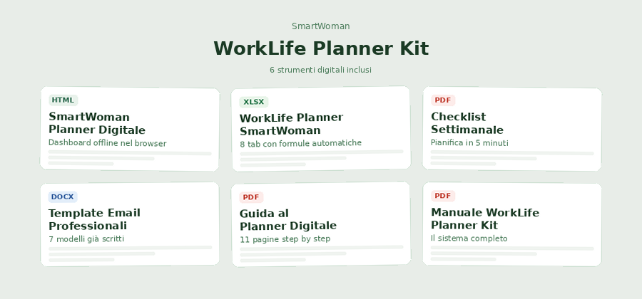 WorkLife Planner Kit